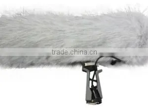 Fuzzy Windshield for Outdoor Shotgun Microphone , Good Noise Filter Windscreen for Recording Microphone thumbnail-1
