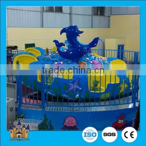 Outdoor Fun Rides Cheap Carnival Game Ride Sea Disc Turntable Ride for Sale thumbnail-2