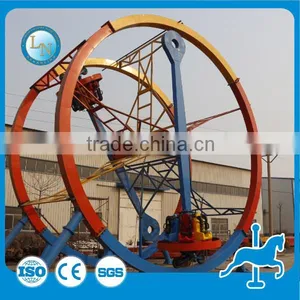 New Products From China! Thrilling Game Rides Ferris Wheel Ring Car for Sale thumbnail-1
