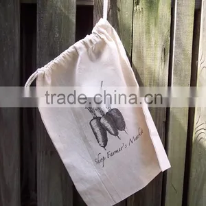 Small Drawstring Bags With Logo Print on Front thumbnail-2