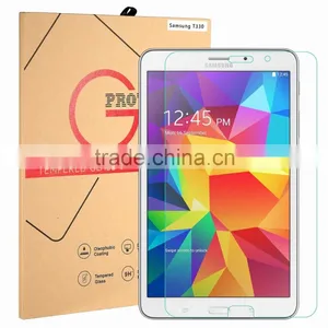 For Samsung Galaxy Tab 4 8.0 T330 Tempered Glass Screen Protector 9H 0.26 MM Rounded Edge Bubble Free Anti Dust Anti-scratch thumbnail-1