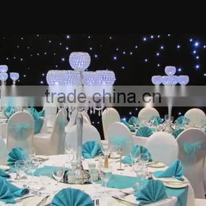 Crystal Candelabra Wholesale Tall Silver Candelabra for Wedding Centerpieces thumbnail-2