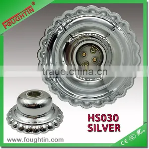 LED Light Base B22 Lamp Holder Silver Color Big Base Lamp Holder thumbnail-1