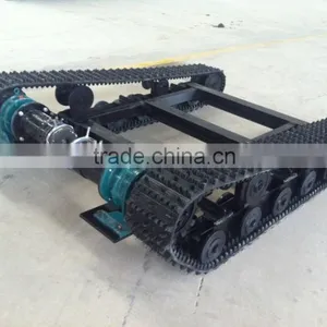 Heavy Engineering Equipment Rubber Track Undercarriages,Heavy Duty Chassis System, thumbnail-2