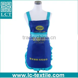 Custom Made Low Price Cross Back Lady Household Dress Bib Apron thumbnail-3