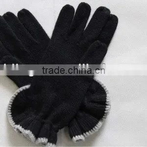 2013 Ladies Cashmere Ruffle Gloves thumbnail-1