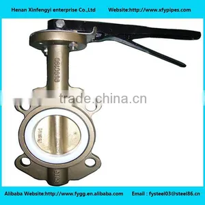 DN40-1200 PN10/16 Wafer Lug U and Flanged Type Butterfly Valve thumbnail-1