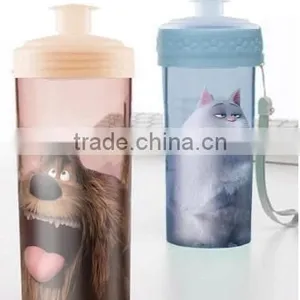 OEM Plastic Colorful Children Water Bottle thumbnail-2