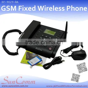 SC-9029-RA Newest GSM Quad Band 900/1800/850/1900MHz Fixed Wireless Phone With FM Radio Function thumbnail-1