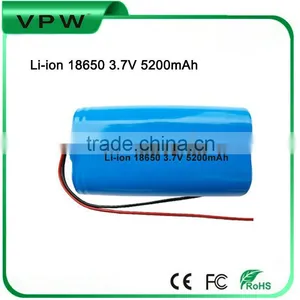 Original LG SAMSUNG 18650 Li-ion 3.7V 5200mAh Rechargeable Li-ion Battery thumbnail-1