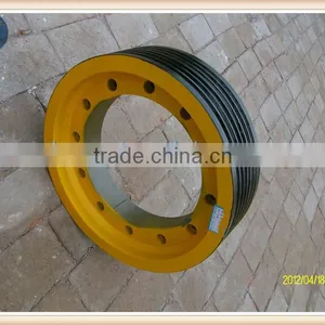 Elevator Parts Traction Sheave 405*6*10 for Traction Machine thumbnail-1