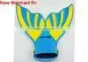New Arrival Mermaid Tail Swim Fin Swim Tail Monfin for Children thumbnail-1