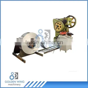 Automatic Press Punching Machine For Tin Can Making thumbnail-1