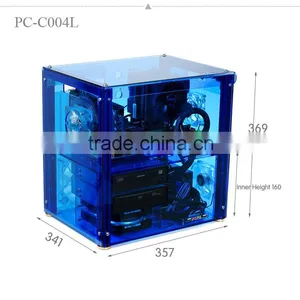 PC-C004L New Hot Sale Extra Large Custom Horizontal Acrylic Display Computer Case Design thumbnail-1