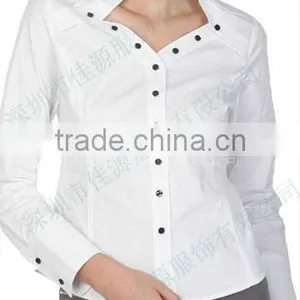 HOT Selled Female's Fashionable White Shirt and Blouse thumbnail-1