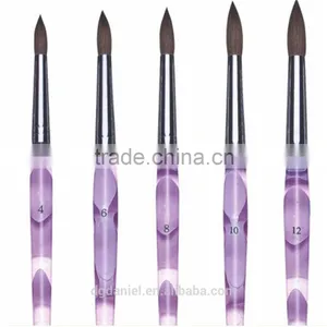 3pcs Gel Acrylic Nail Art Brushes Builder Brush Pen Design thumbnail-4