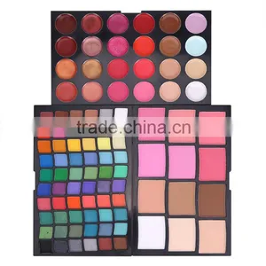 Chinese Factories Wholesale Custom Black 96 Slots Cosmetic Box, Fashion Beautiful Eye Shadow Box thumbnail-2
