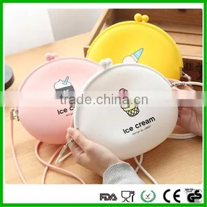 Newest Silicone Shoulder Bag With Pattern thumbnail-1
