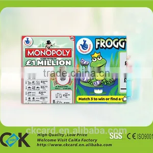 Top Grade Customized Lottery Ticket From China Golden Manufacturer thumbnail-5