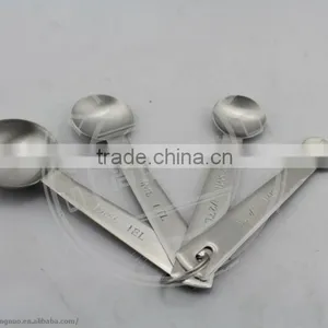 4pcs Stainless Steel Measuring Spoon Set thumbnail-1