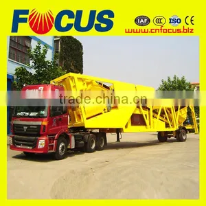 Movable Concrete Mixing Station Yhzs75 Mobile Concrete Batching Plant thumbnail-4