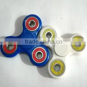 EDC Fidget Toy Hand Decompression Spinner Fidget White Holder With Hybrid Si3n4 Ceramic Bearings With Colorful Sealed Bearings thumbnail-1