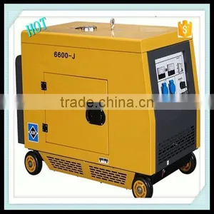 2015 Wholesale 5kw 7hp 6600-J Silent Diesel Generator For Sale thumbnail-1