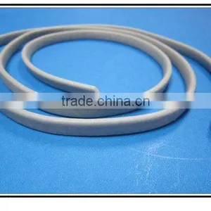 Silicone Rubber Grey Soft Foam Seal Strip thumbnail-1