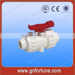 PPR Fittings Double Union Ball Valve thumbnail-1