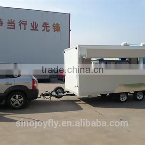 Griddle With Both Electrical and Gas Operated Food Van for Sale Fs500r Popcorn Machine Vending Machine thumbnail-2