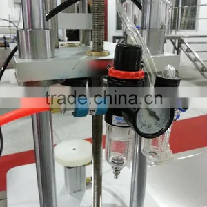 2015 JF XG-Q Pneumatic Perfume Bottle Spray Cap Crimping Machine thumbnail-2
