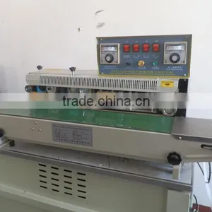 Three Row Printing Plastic Bags Sealing Machine With Good Quality thumbnail-4