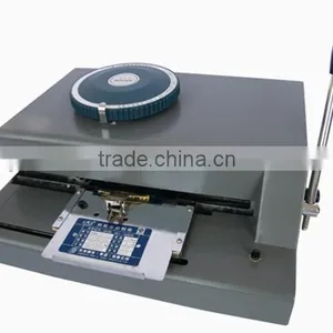 Hand Operated Metal Label Plate Embossing Indenting Machine thumbnail-1
