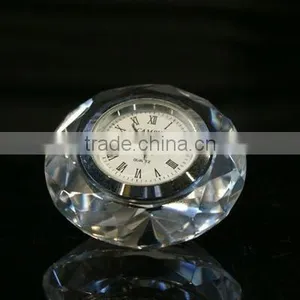 2016 Engraved Crystal Diamond Clock thumbnail-1