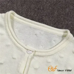 Baby Girl Tuck Stitch Balls Sweater thumbnail-4