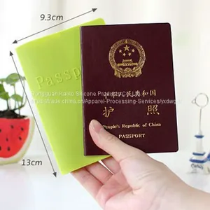 Custom Color Silicone Soft Passport Protective Peel thumbnail-1