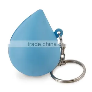 Anti Foam Custom Printed PU Releasing Stress Ball Keyring thumbnail-2