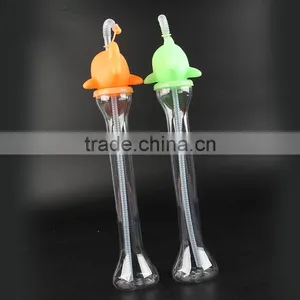 Puffer Shape Plastic Beach Cup With Straw thumbnail-6
