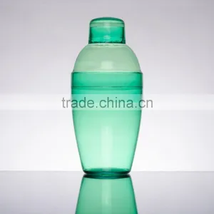 7 oz Mini Cocktail Shaker With Cover and Strainers thumbnail-1
