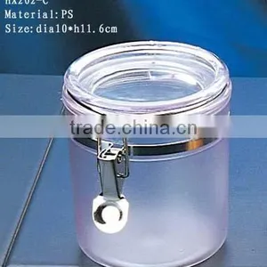 Plastic Round Airtight Canister thumbnail-1