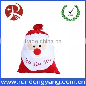 Large Felt Christmas Gift Bag Santa Sack - Two Designs Available thumbnail-1