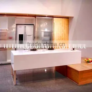 Custom Sized Furniture Wood&corian Kitchen Island thumbnail-1