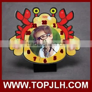 Multi Shape Wooden Home Decor Sublimation Wholesale Wall Clock thumbnail-6