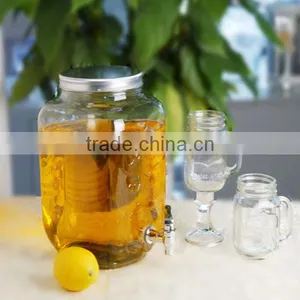 2015 FDA Yorkshire Glass 7.5l Huge Beverage Dispenser , Glass Jar thumbnail-1