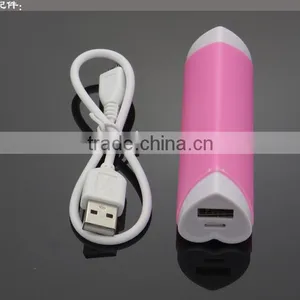 Universal Smart Power Bank With Led Light/dual USB Power Bank 2600mAh thumbnail-1