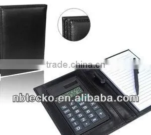 Hot Selling Practicable 8 Digits Promotional Calculator With Notebook thumbnail-1