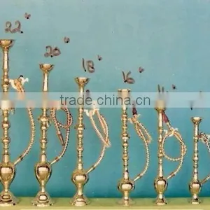 Brass Shiny Polished Hookah Shisha Set of 10 thumbnail-1