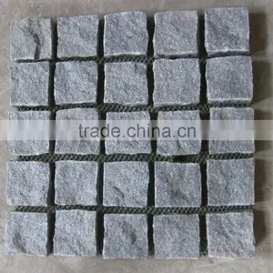 China Grey Granite Mesh Paving Cheap Driveway Paving Stone Granite Paving Stone thumbnail-1