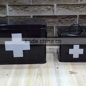 Household Metal First-Aid Kits / Medicine Storage Case / Emergency Box / Pill Container thumbnail-2