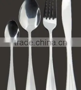 Home Use Stainless Steel Western Tableware 4-piece Dinnerware Set Knife Fork Spoon thumbnail-1